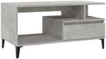 vidaXL Couchtisch Betongrau 90x49x45 cm Holzwerkstoff Modell 2