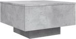 vidaXL Couchtisch Betongrau 55x55x31 cm Holzwerkstoff