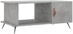 vidaXL Couchtisch Betongrau 90x50x40 cm Holzwerkstoff Modell 7