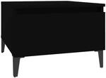 vidaXL Beistelltisch Schwarz 50x46x35 cm Holzwerkstoff Modell 1