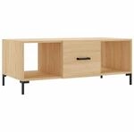 vidaXL Couchtisch Sonoma-Eiche 102x50x40 cm Holzwerkstoff Modell 8