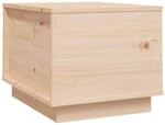 vidaXL Couchtisch 40x50x35 cm Massivholz Kiefer