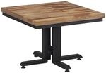 vidaXL Couchtisch 55x55x40 cm Massivholz Teak