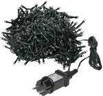 ECD Germany LED Lichtervorhang 12 m 360 Warmwei&szlig;e LEDs Eiszapfen Lichterkette