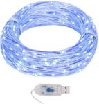 vidaXL LED-Lichterdraht 40 m 400 LED Blau 8 Funktionen 328849