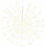 vidaXL Weihnachtsbeleuchtungen Feuerwerk 4 Stk 140 LEDs Warmwei&szlig; 17cm 356220