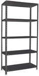 PROREGAL Schraubregal Panda HxBxT 180 x 80 x 50 cm Fachlast 100 kg Anthrazit