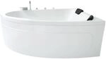 Basera&reg; Eck-Badewanne Guam Rechts 2 Personen 180 x 130 cm