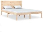 vidaXL Massivholzbett Kiefer 160x200 cm1156680