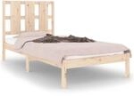 vidaXL Massivholzbett Kiefer 90x200 cm1084221