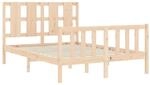 vidaXL Massivholzbett ohne Matratze 140x200 cm Kiefernholz 3192231