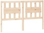 vidaXL Kopfteil 125,5x4x100 cm Massivholz Kiefer 818560