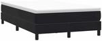 vidaXL Boxspringbett ohne Matratze Schwarz 120x220 cm Samt 3315869