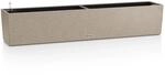 Lechuza&reg; Pflanzgef&auml;&szlig; Balconera Stone 100 cm x 19 cm Sandbeige