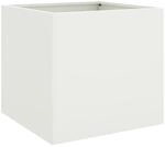 vidaXL Pflanzk&uuml;bel Wei&szlig; 42x40x39 cm Stahl 841549