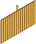 Skan Holz R&uuml;ckwand Deckelschalung Leimholz 341 cm x 180 cm