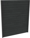 Skan Holz Seitenwand Profilschalung 141 cm x 200 cm Schiefergrau