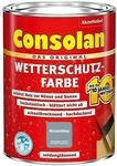 Consolan Wetterschutzfarbe Horizontblau Seidengl&auml;nzend 750 ml
