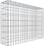Gabiona C-Ring-Gabione-Anbaukorb Typ 3 70 x 100 x 20 cm Maschenw 5 x 10 cm