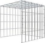 Gabiona C-Ring-Gabione-Anbaukorb Typ 4 40 x 40 x 40 cm Maschenw 5 x 10 cm