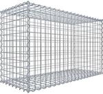 Gabiona Gabionenkorb 60 cm x 100 cm x 40 cm Maschenw 5 cm x 5 cm