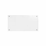 Relaxdays Spritzschutz Sicherheitsglas Transparent Bruchsicher 90 cm x 60 cm
