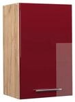 Vicco H&auml;ngeschrank Fame-Line Bordeaux Hochglanz/Goldkraft Eiche 45 cm