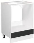 Vicco Herdumbauschrank R-Line Anthrazit Landhaus/Wei&szlig; 60 cm ohne Arbeitsplatte
