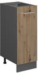 Vicco Apothekerschrank R-Line Artisan-Eiche/Anthrazit 30 cm ohne Arbeitsplatte