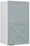 Vicco K&uuml;chenschr&auml;nke Fame-Line H&auml;ngender K&uuml;chenschrank Hellblau-grau 40 cm