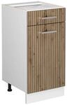 Vicco K&uuml;chenunterschrank R-Line Artisan-Eiche/Wei&szlig; 40 cm ohne Arbeitsplatte