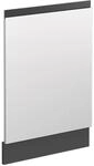Vicco Frontblende R-Line Wei&szlig;/Anthrazit 45 cm J-Shape ohne Arbeitsplatte