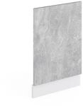 Vicco Frontblende R-Line Geschirrsp&uuml;ler Frontt&uuml;r Beton/Wei&szlig; 45 cm ohne