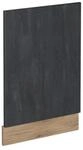 Vicco Frontblende R-Line Schwarz Beton/Goldkraft Eiche 45 cm ohne Arbeitsplatte