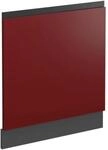 Vicco Frontblende R-Line Rot/Anthrazit 60 cm J-Shape ohne Arbeitsplatte