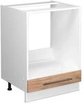 Vicco Herdumbauschrank Fame-Line Goldkraft Eiche/Wei&szlig; 60 cm ohne Arbeitsplatte