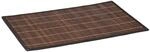 Relaxdays Tischset 6er Set Bambus Braun Rutschhemmend 45 cm x 30 cm
