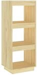 vidaXL B&uuml;cherregal/Raumteiler 40x35x103 cm Massivholz Kiefer 810844