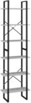 vidaXL Lagerregal Betongrau 60x30x210 cm Holzwerkstoff 806521