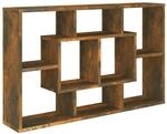 vidaXL Wandregal R&auml;uchereiche 85x16x52,5 cm Holzwerkstoff 820460