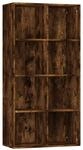 vidaXL B&uuml;cherregal/Sideboard R&auml;uchereiche 66&times;30&times;130 cm Holzwerkstoff
