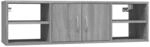 vidaXL Wandregal Grau Sonoma 102x30x29 cm Holzwerkstoff 826364