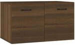 vidaXL Wandschrank Braun Eichen-Optik 60x36,5x35 cm Holzwerkstoff