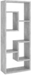 vidaXL Wandregal Betongrau 36x16x90 cm Holzwerkstoff 803015