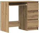 vidaXL Schreibtisch Artisan-Eiche 90x45x76 cm Holzwerkstoff 861143