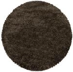 Ayyildiz Hochflorteppich Fluffy 3500 Braun &Oslash; 200 cm