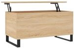 vidaXL Couchtisch Sonoma-Eiche 90x44,5x45 cm Holzwerkstoff Modell 2