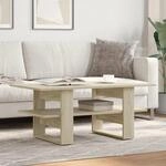 vidaXL Couchtisch Sonoma-Eiche 102x55x42 cm Holzwerkstoff Modell 2