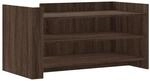 vidaXL Couchtisch Braun Eichen-Optik 100x50x50 cm Holzwerkstoff