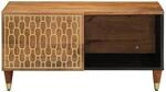 vidaXL Couchtisch 80x50x40 cm Massivholz Mango Modell 3